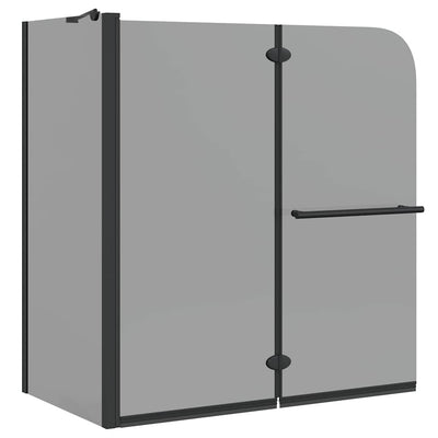 Vidaxx Faltduschabtrennung dunkeltransparent 120 x 67 x 129 cm