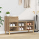 Vidaxx Schuhschrank Artisan Eiche 102 x 36 x 60 cm Holzwerkstoff