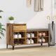 Vidaxx Schuhschrank mit Schublade Altholz 102 x 36 x 60 cm verarbeitetes Holz