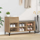Vidaxxl Schuhschrank mit Schublade handwerklich eichenfarben 102 x 36 x 60 cm