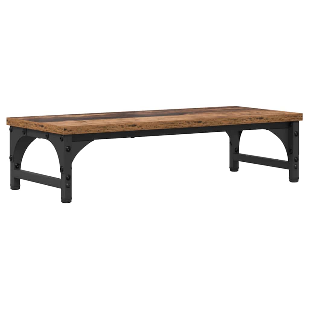 Vidaxxl Monitorständer Altholz 55 x 23 x 14 cm verarbeitetes Holz