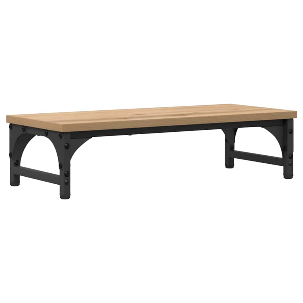 Vidaxxl Monitorständer Artisan Oak 55 x 23 x 14 cm Holzwerkstoff