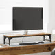 Vidaxxl Monitorständer Altholz 85 x 23 x 15,5 cm verarbeitetes Holz