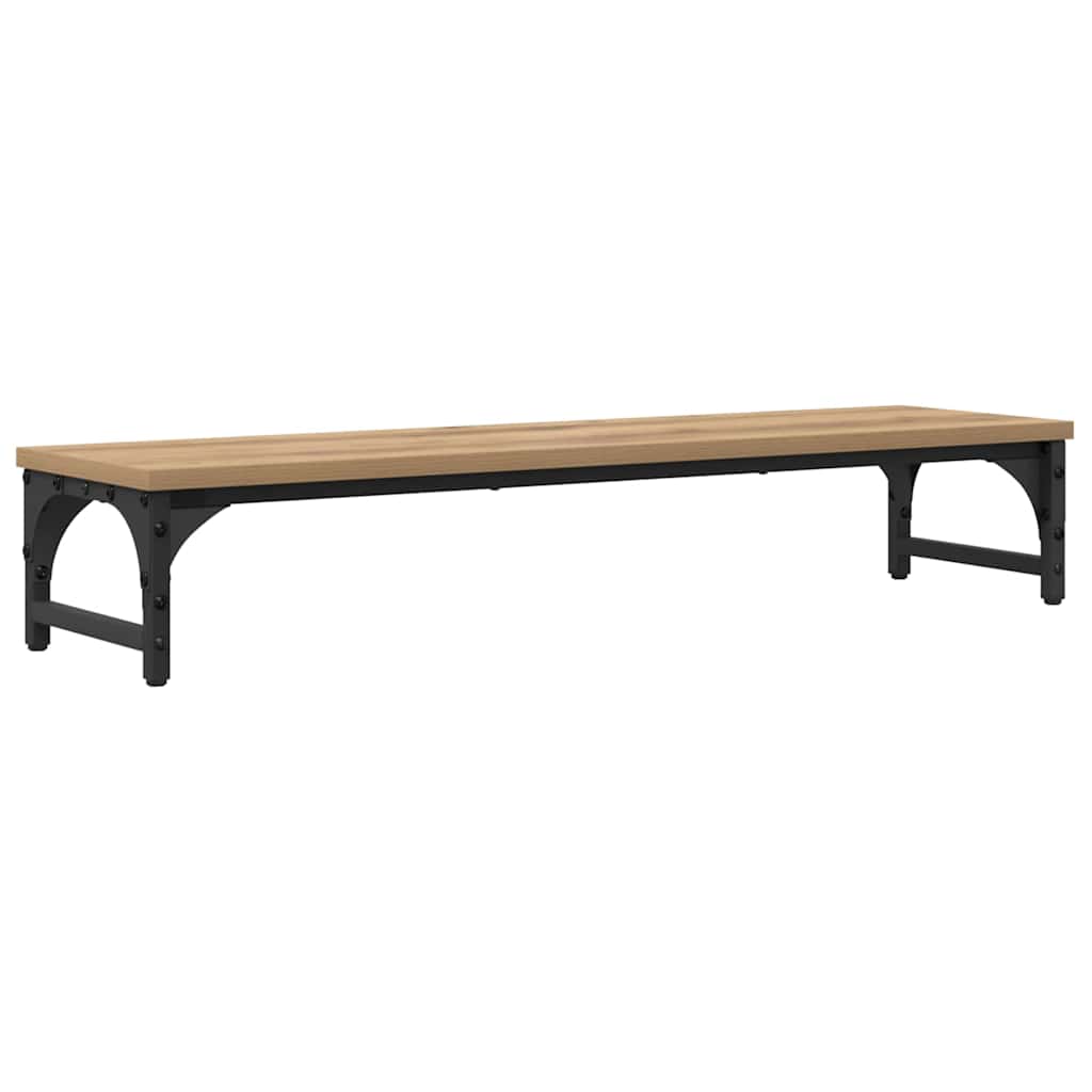 VidaXL Monitorständer Artisan Oak 85 x 23 x 15,5 cm Holzwerkstoff