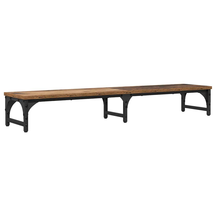 Vidaxxl Monitorständer Altholz 105 x 23 x 15,5 cm verarbeitetes Holz