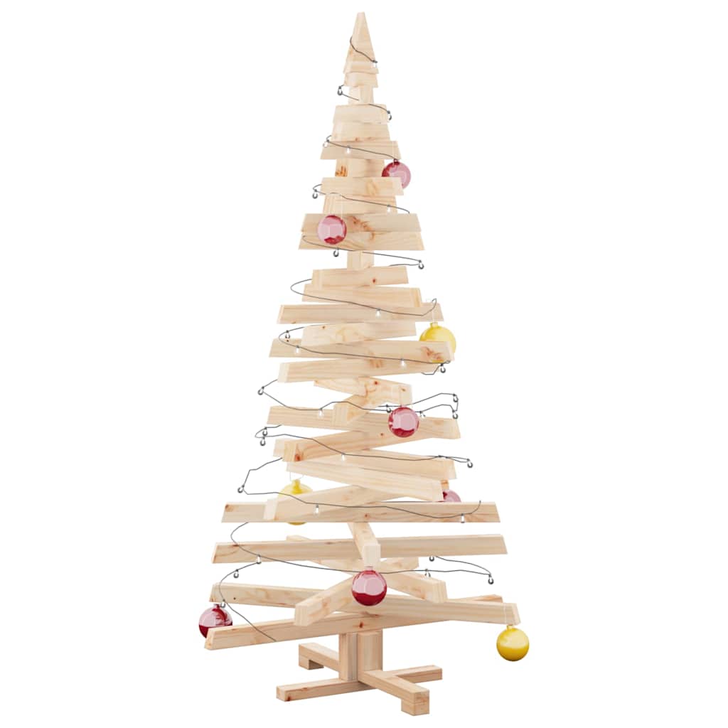 Vidaxx-Weihnachtsbäume mit standardmäßigem naturbelassenem 150 cm massivem Kiefernholz
