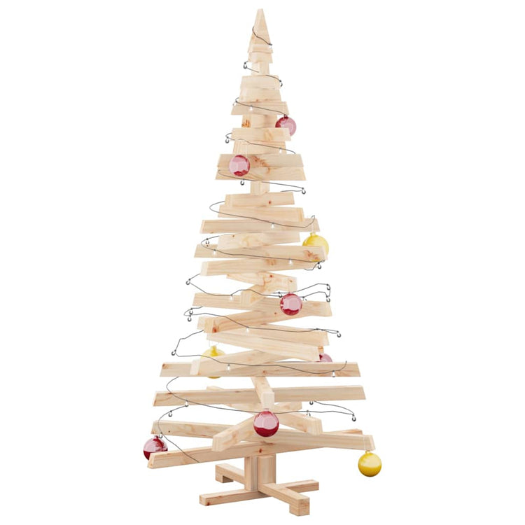 Vidaxx-Weihnachtsbäume mit standardmäßigem naturbelassenem 150 cm massivem Kiefernholz