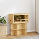 Vidaxl Terrarium braun 80 x 40 x 40 cm OSB
