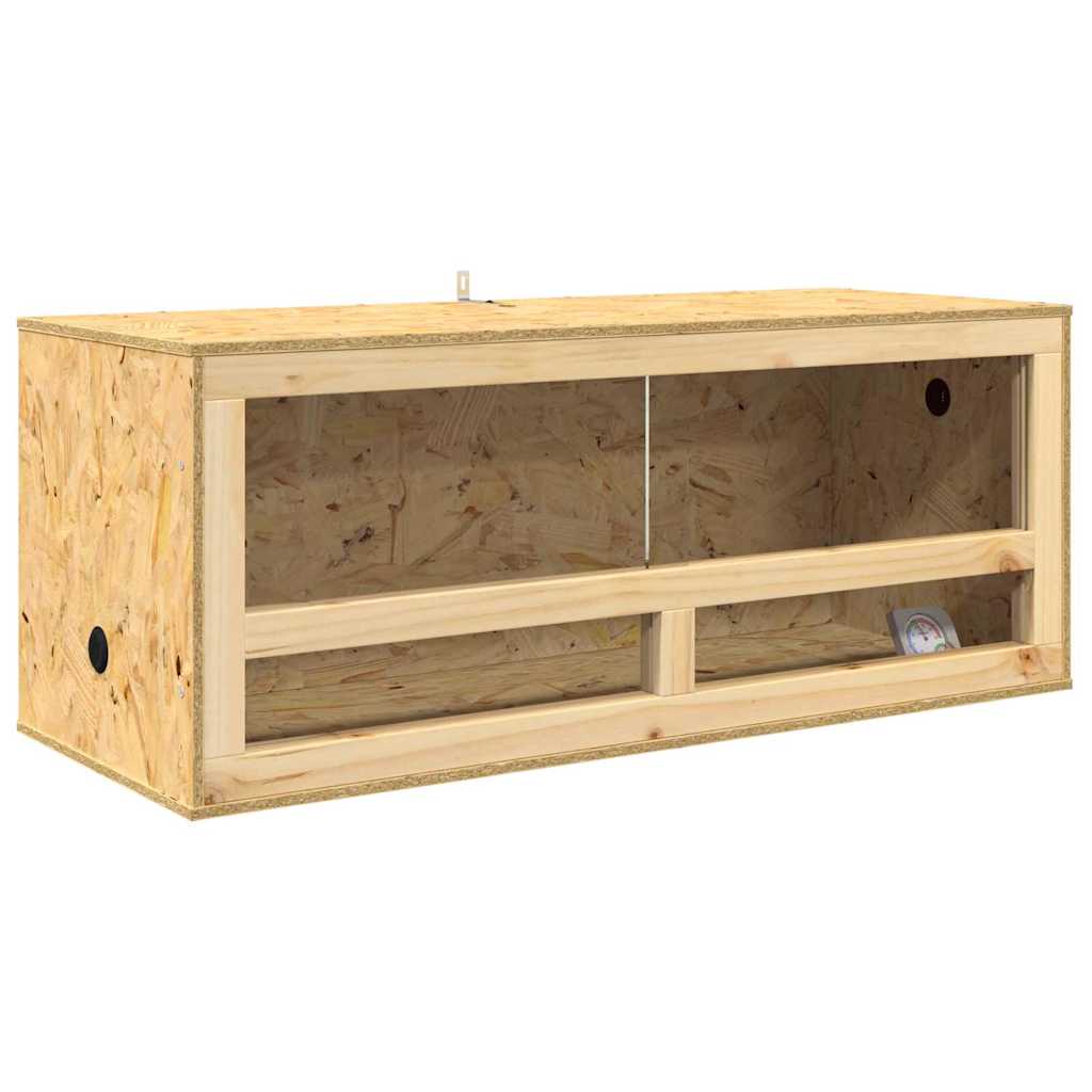 Vidaxl Terrarium braun 100 x 40 x 40 cm OSB