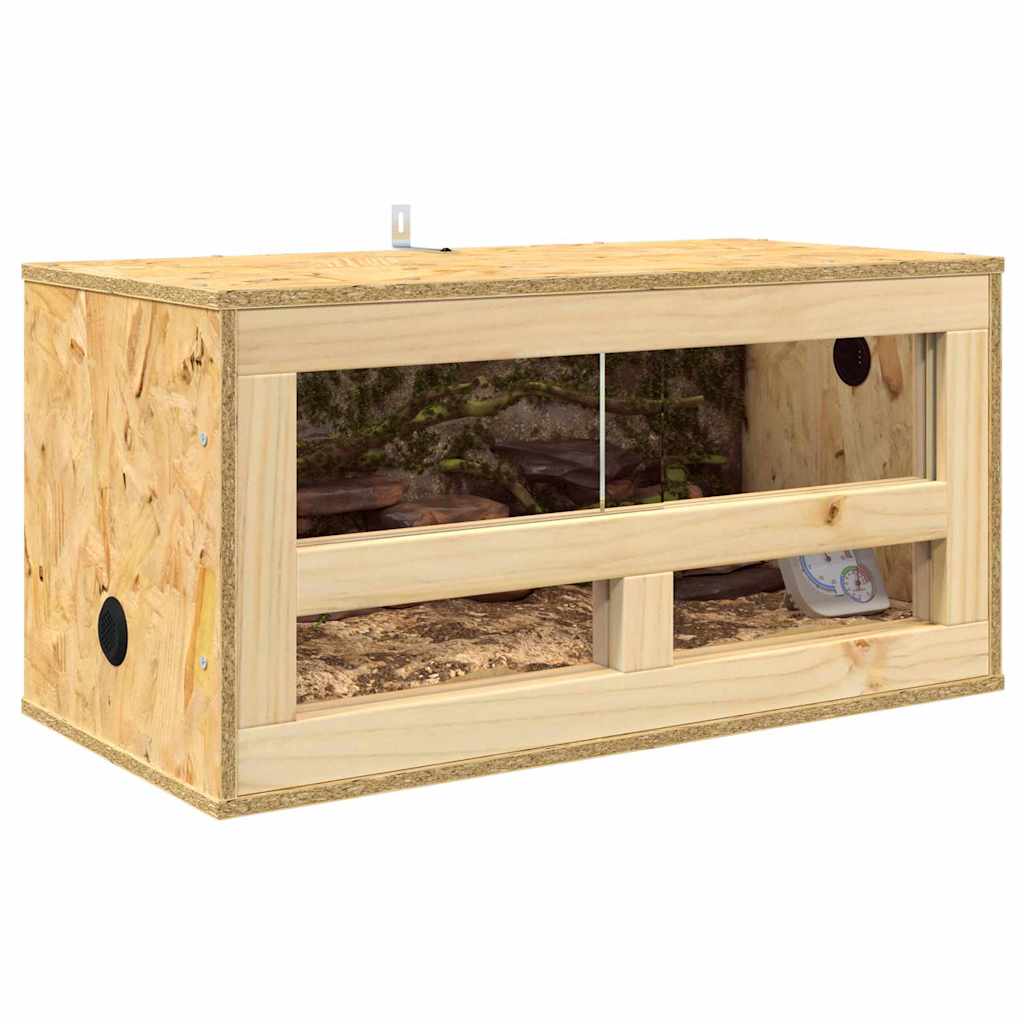 Vidaxl Terrarium braun 60 x 30 x 30 cm OSB