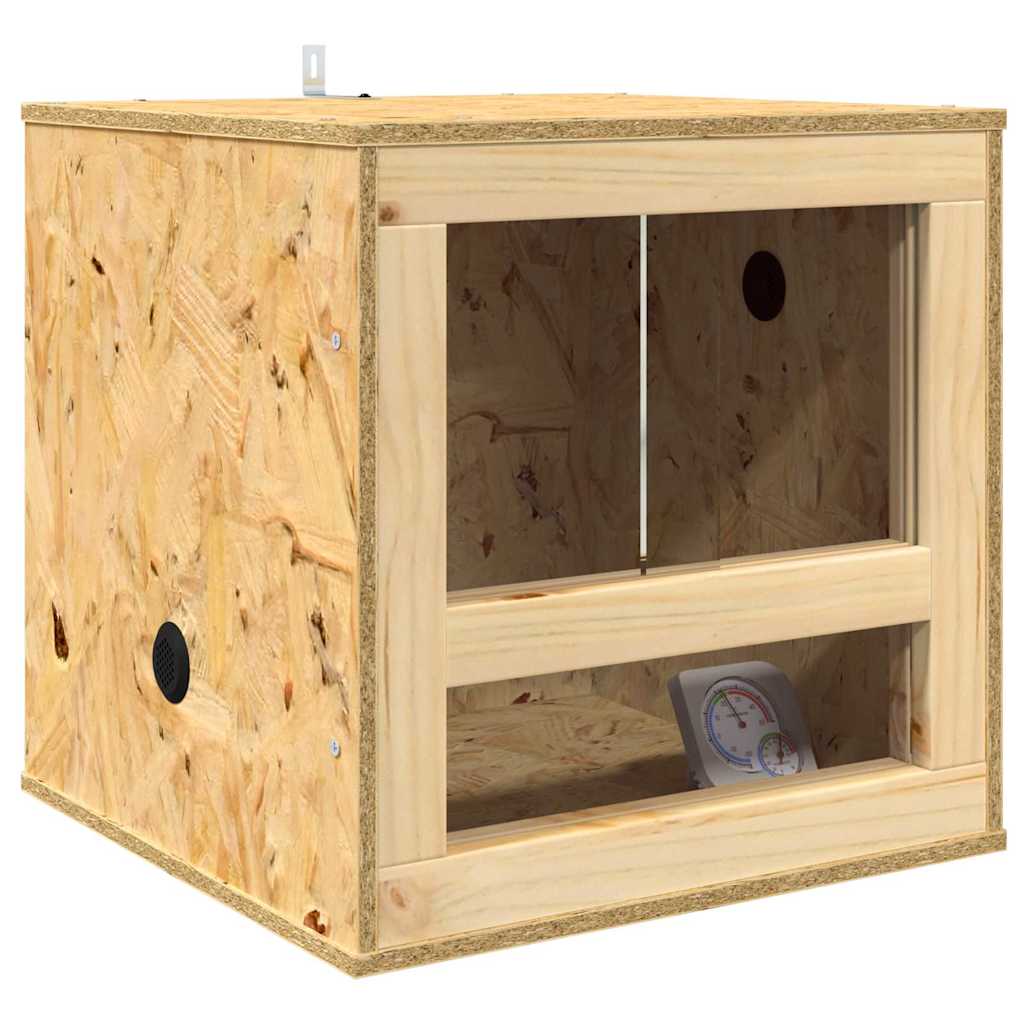 Vidaxl Terrarium braun 40 x 40 x 40 cm OSB