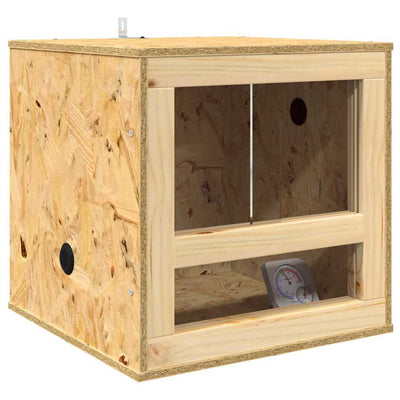 Vidaxl Terrarium braun 40 x 40 x 40 cm OSB