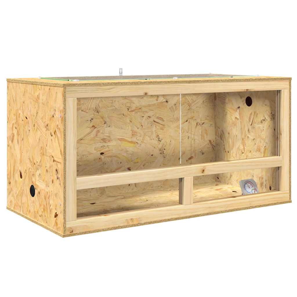 Vidaxl Terrarium braun 100 x 50 x 50 cm OSB