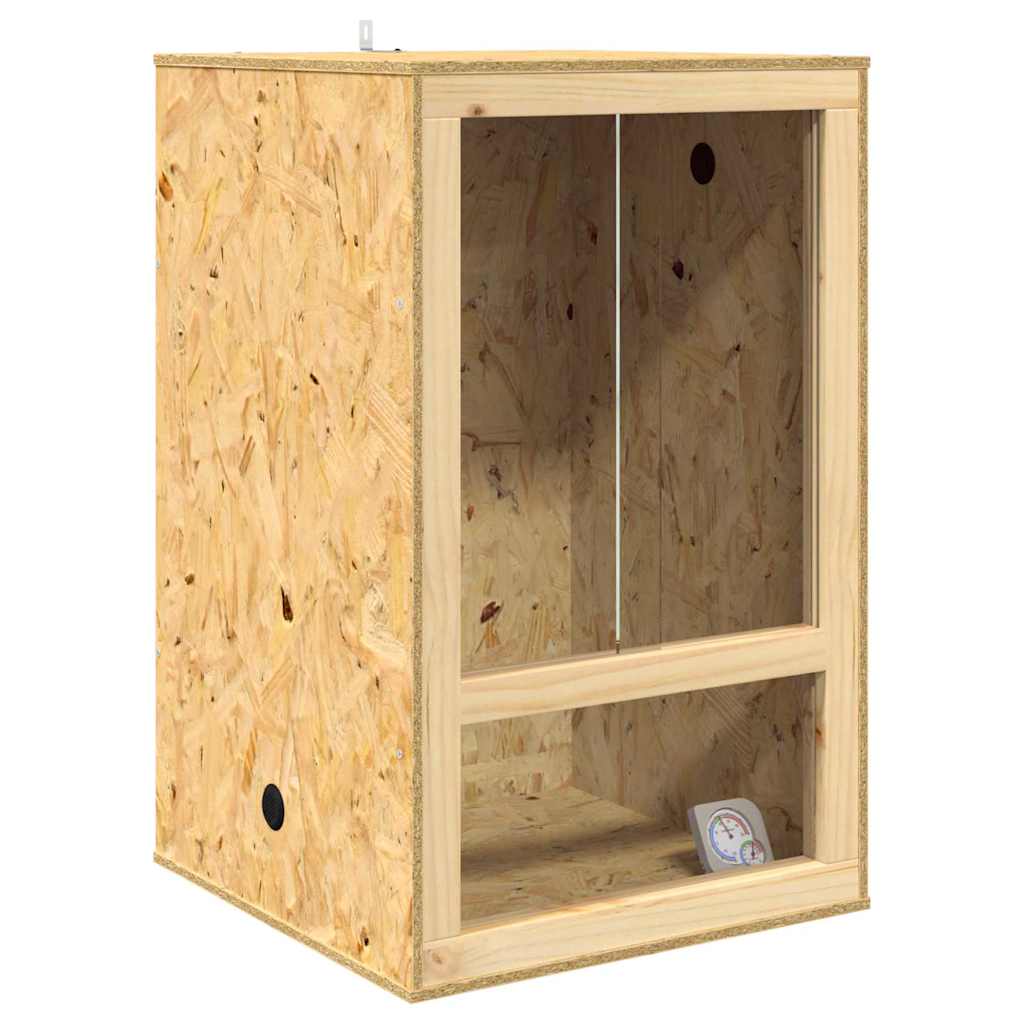 Vidaxl Terrarium braun 50 x 50 x 80 cm OSB