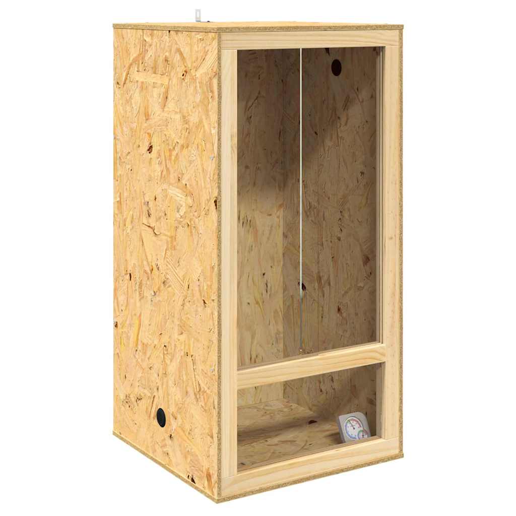 Vidaxl Terrarium braun 50 x 50 x 100 cm OSB