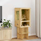 Vidaxl Terrarium braun 50 x 50 x 80 cm OSB