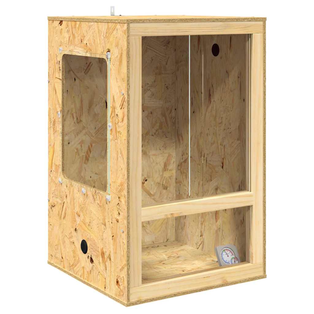 Vidaxl Terrarium braun 50 x 50 x 80 cm OSB