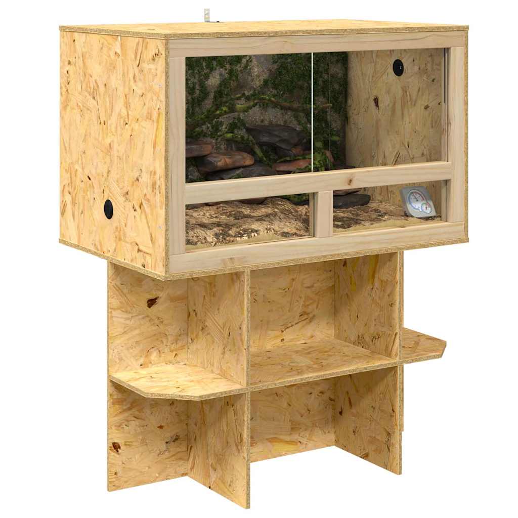 Vidaxl Terrariensockel braun 80 x 50 x 50 cm OSB