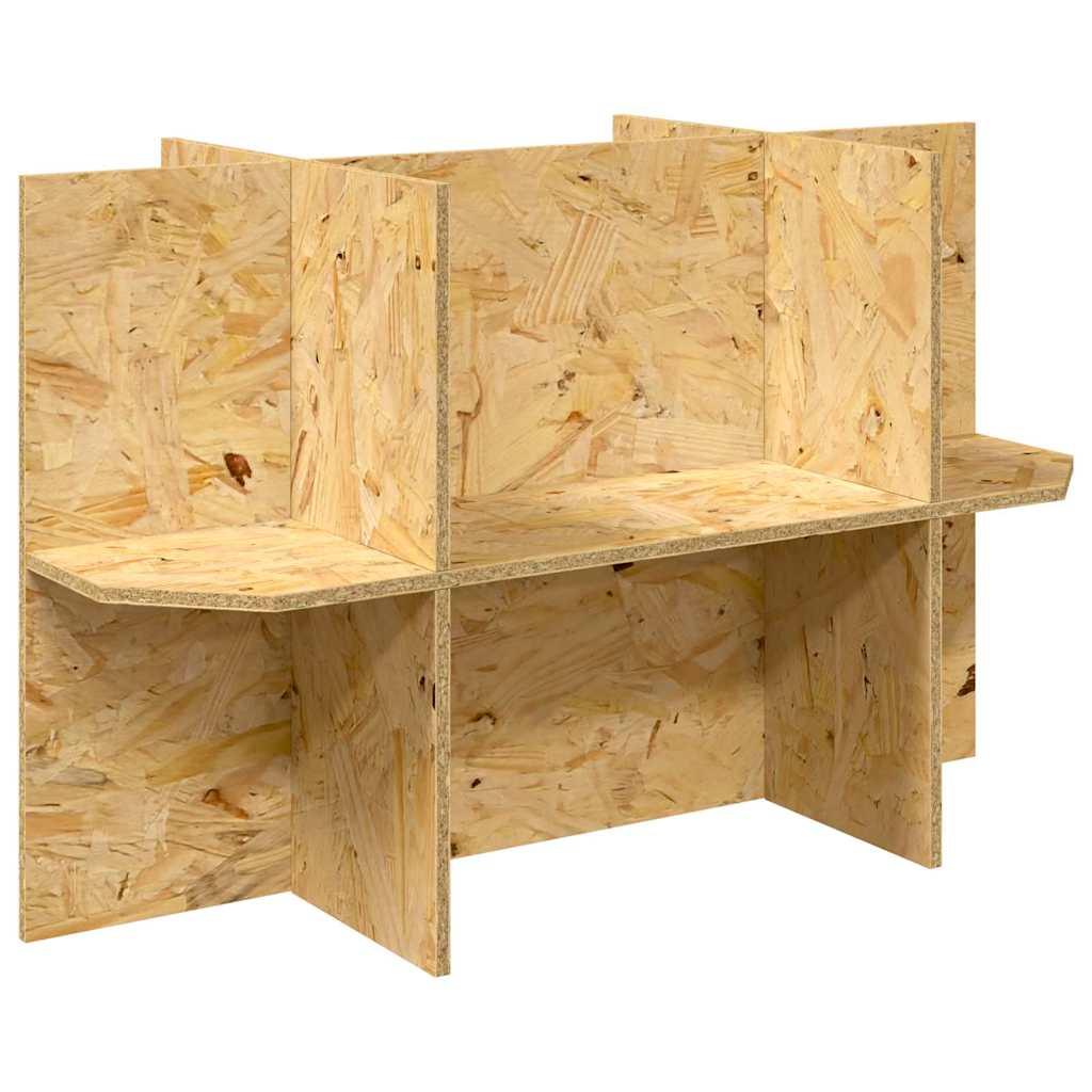 Vidaxl Terrariensockel mit Regal braun 80 x 40 x 50 cm OSB