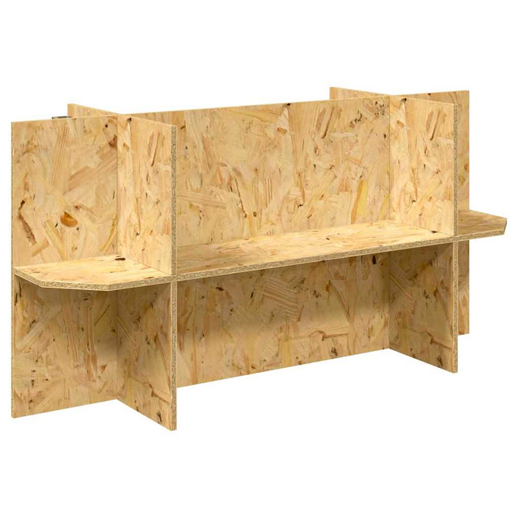 Vidaxl Terrariensockel mit Regal braun 100 x 40 x 50 cm OSB
