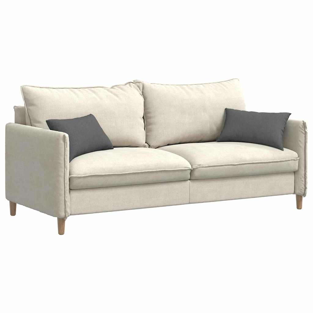 VidaXL Sofakissen 2 Stück dunkelgrau 50 x 30 cm Stoff