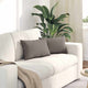 VidaXL Sofakissen 2 Stk. Taupe 50 x 30 cm Stoff