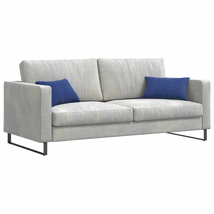 VidaXL Sofakissen, 2 Stück, Polizeiblau, 50 x 30 cm Cordstoff