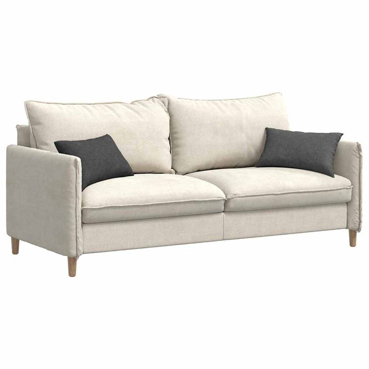 VidaXL Sofakissen 2 Stück dunkelgrau 50 x 30 cm Cordstoff