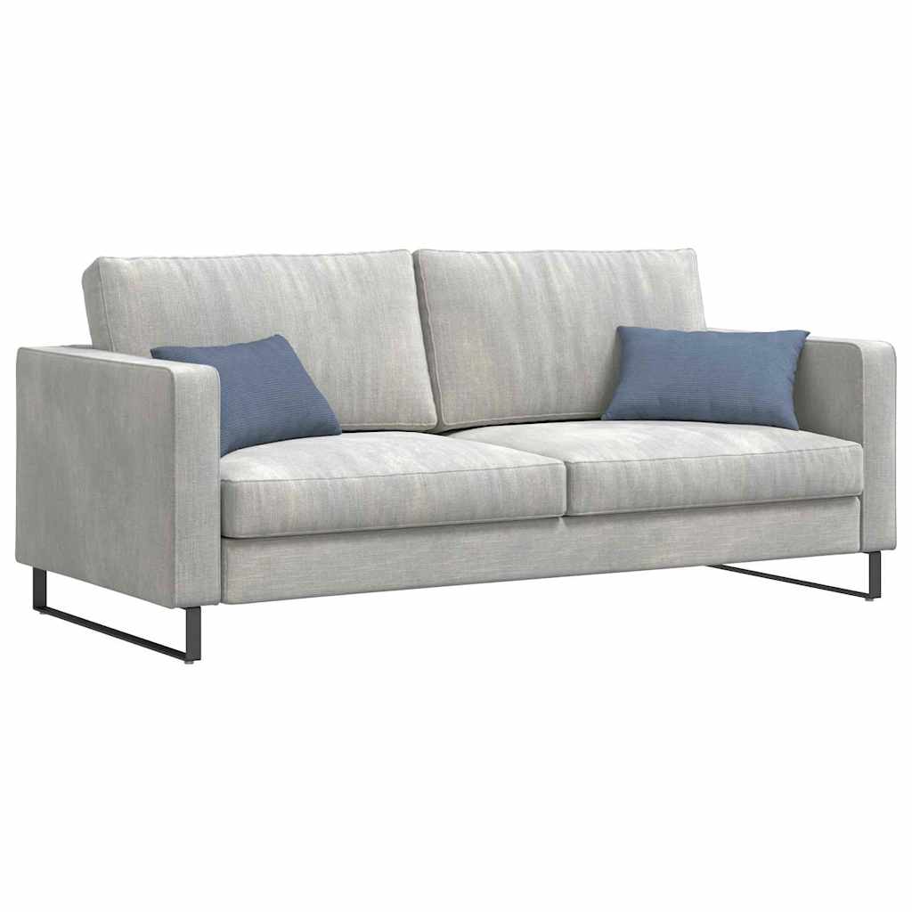 VidaXL Sofakissen 2 Stück blau 50 x 30 cm Cordstoff