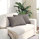 VidaXL Sofakissen 2 Stk. Taupe 60 x 40 cm Stoff