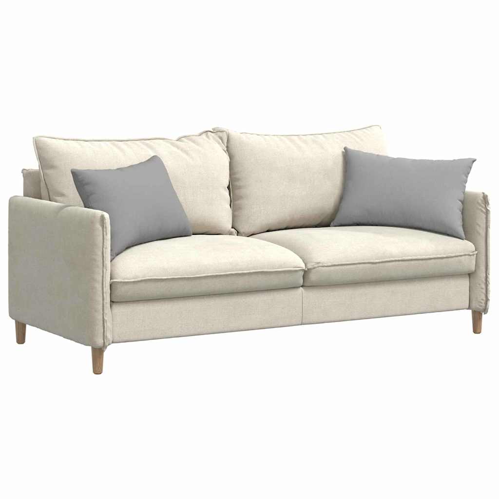 VidaXL Sofakissen 2 Stk. Wolkengrau 60 x 40 cm Stoff