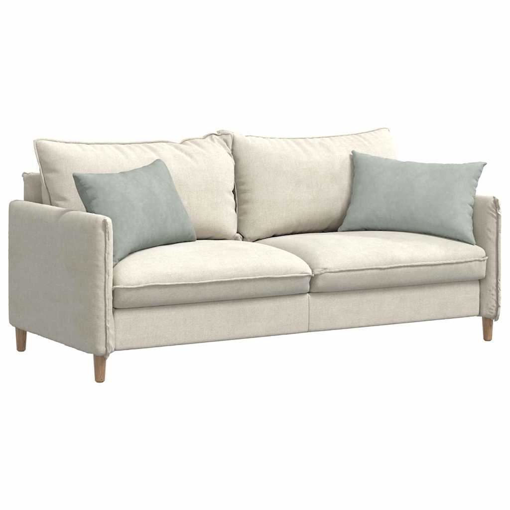 VidaXL Sofakissen 2 Stück hellgrau 60 x 40 cm Cordstoff