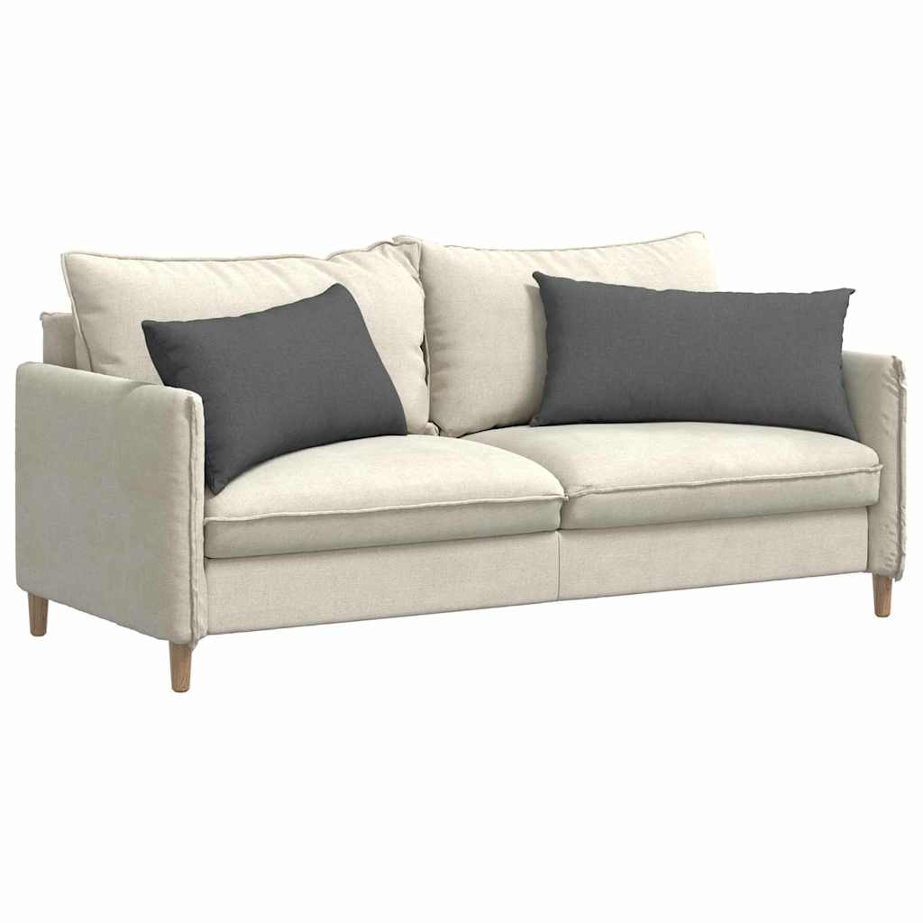 VidaXL Sofakissen 2 Stück dunkelgrau 80 x 40 cm Stoff