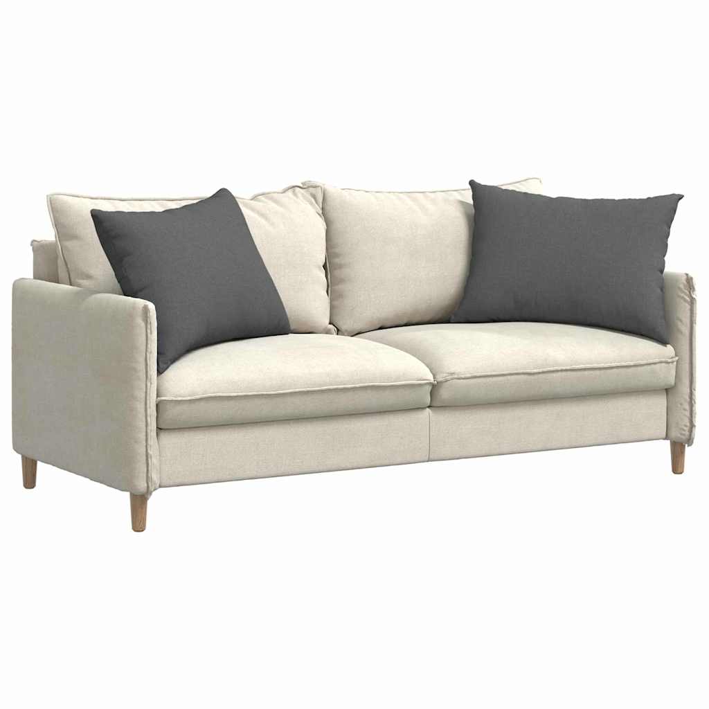 VidaXL Sofakissen 2 Stück dunkelgrau 70 x 50 cm Stoff