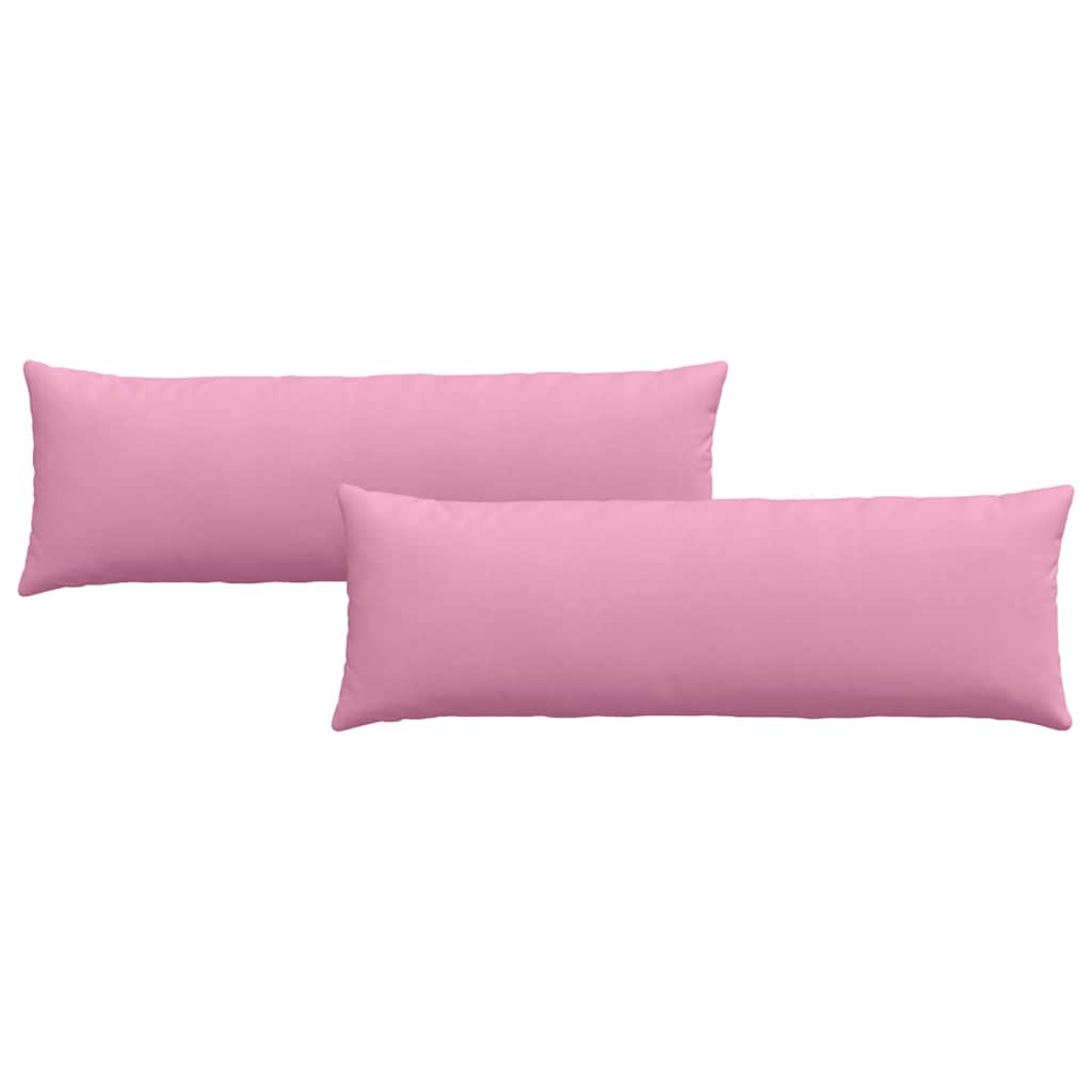 VidaXL Sofakissen 2 Stück rosa 120 x 40 cm Stoff