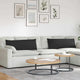 VidaXL Sofakissen 2 Stück Schwarz 120 x 40 cm Stoff