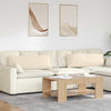 VidaXL Sofakissen 2 Stück Beige 120 x 40 cm Stoff
