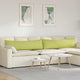 VidaXL Sofakissen 2 Stück hellgrün 145 x 40 cm Stoff