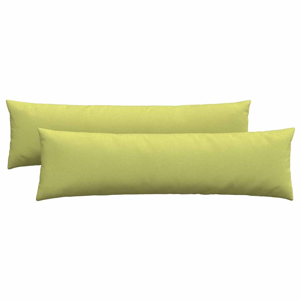 VidaXL Sofakissen 2 Stück hellgrün 145 x 40 cm Stoff