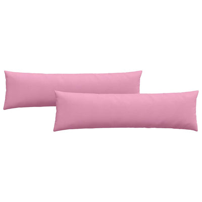 VidaXL Sofakissen 2 Stück rosa 145 x 40 cm Stoff