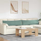 VidaXL Sofakissen 2 Stück Seegrün 145 x 40 cm Cordstoff
