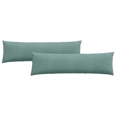 VidaXL Sofakissen 2 Stück Seegrün 145 x 40 cm Cordstoff