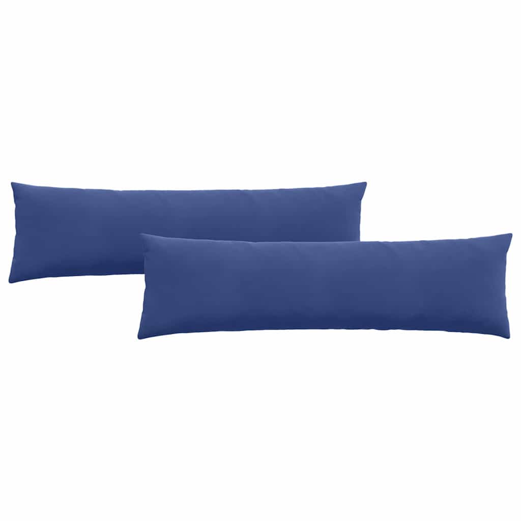 VidaXL Sofakissen, 2 Stück, Polizeiblau, 145 x 40 cm Cordstoff
