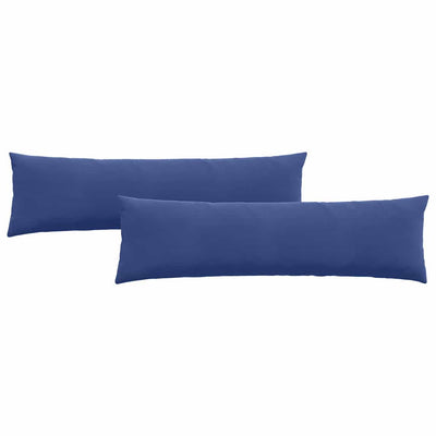 VidaXL Sofakissen, 2 Stück, Polizeiblau, 145 x 40 cm Cordstoff