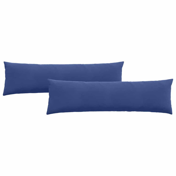 VidaXL Sofakissen, 2 Stück, Polizeiblau, 145 x 40 cm Cordstoff