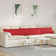 VidaXL Sofakissen 2 Stück rot 200 x 40 cm Stoff