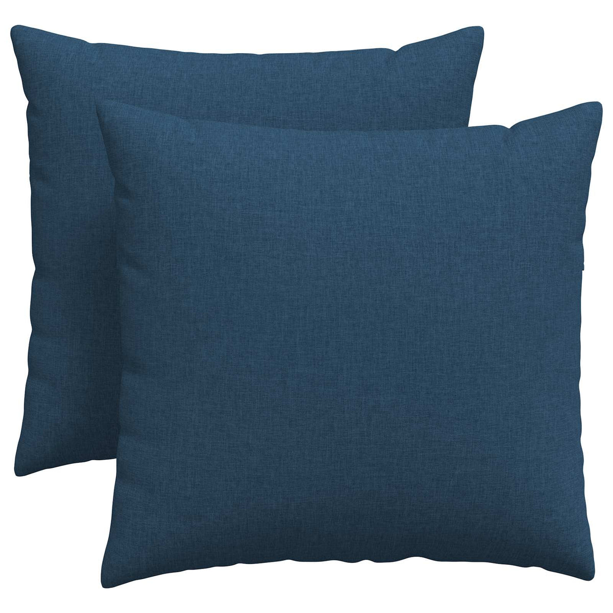 VidaXL Sofakissen 2 Stück blau 45 x 45 cm Stoff