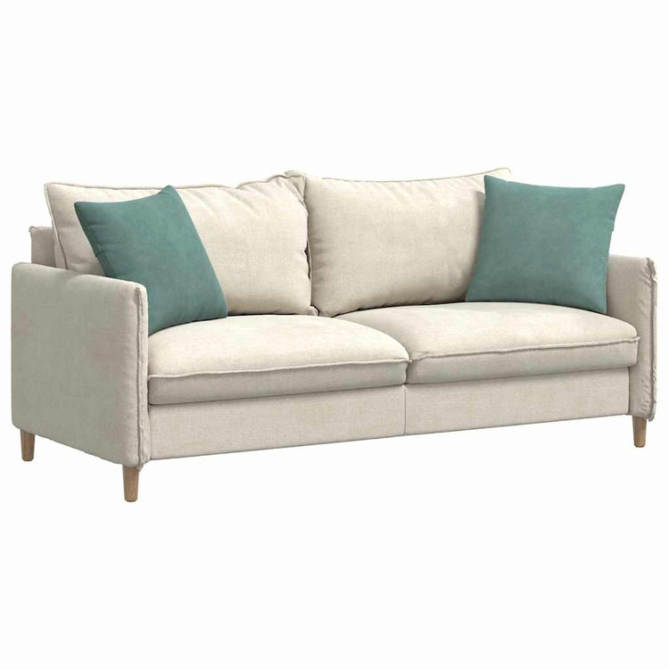 VidaXL Sofakissen 2 Stück Seegrün 45 x 45 cm Cordstoff