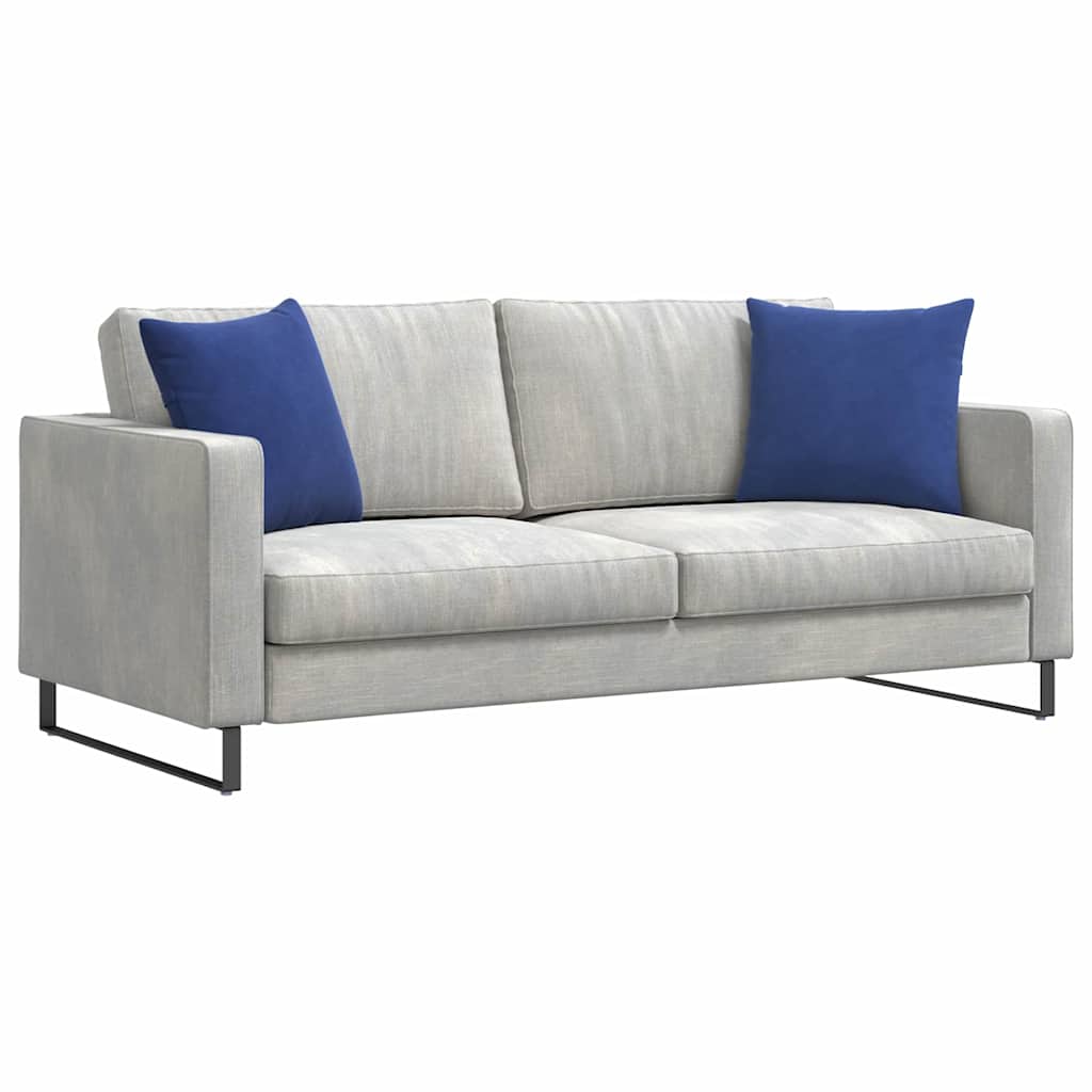VidaXL Sofakissen, 2 Stück, Polizeiblau, 45 x 45 cm Cordstoff