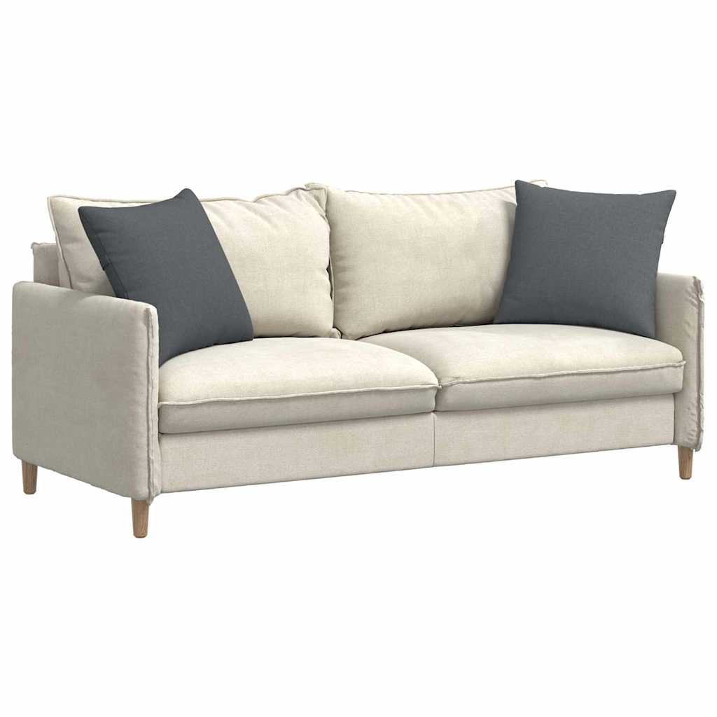 VidaXL Sofakissen 2 Stück dunkelgrau 50 x 50 cm Stoff